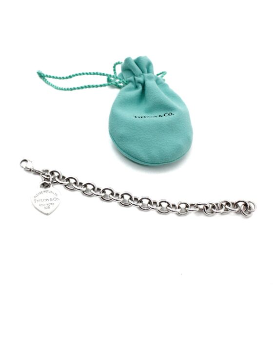 Bracciale Tiffany Con Ciondolo Heart Tag