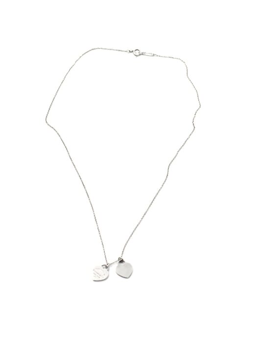 Privato: Collana Tiffany Con Doppio Cuore Mini