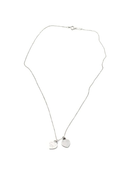 Privato: Collana Tiffany Con Doppio Cuore Mini