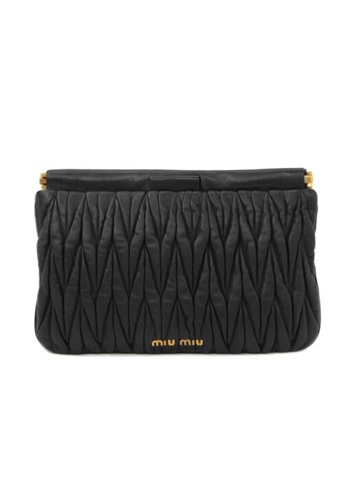 Privato: Pochette Miu Miu in pelle Matelassé