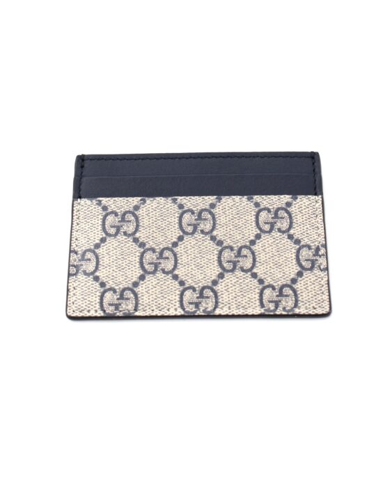 Portacarte Gucci In Pelle Gommata Blu