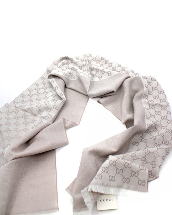 Stola Gucci GG Beige