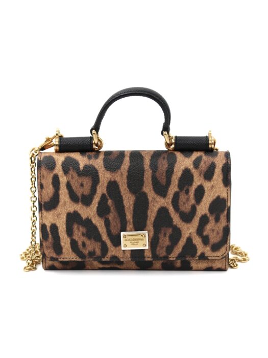Privato: Borsa Sicily Dolce e Gabbana leopardata