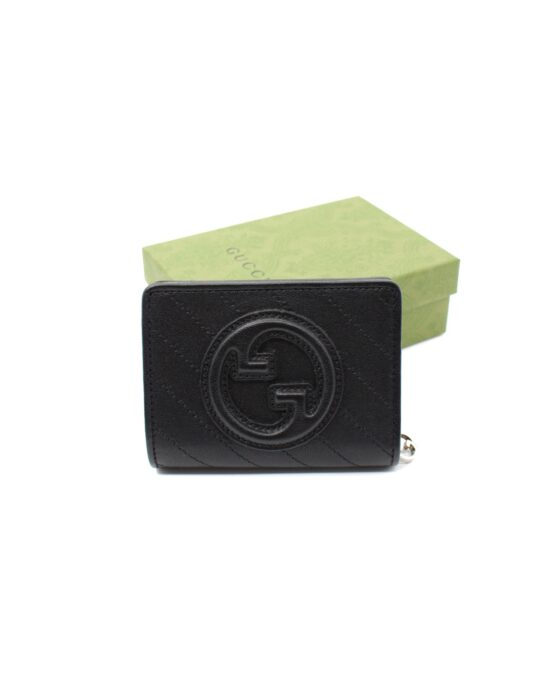 Privato: Portafoglio Gucci Blondie In Pelle Nera