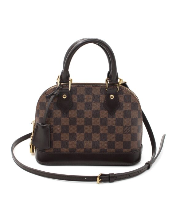Borsa Louis Vuitton Alma BB in damier ebene