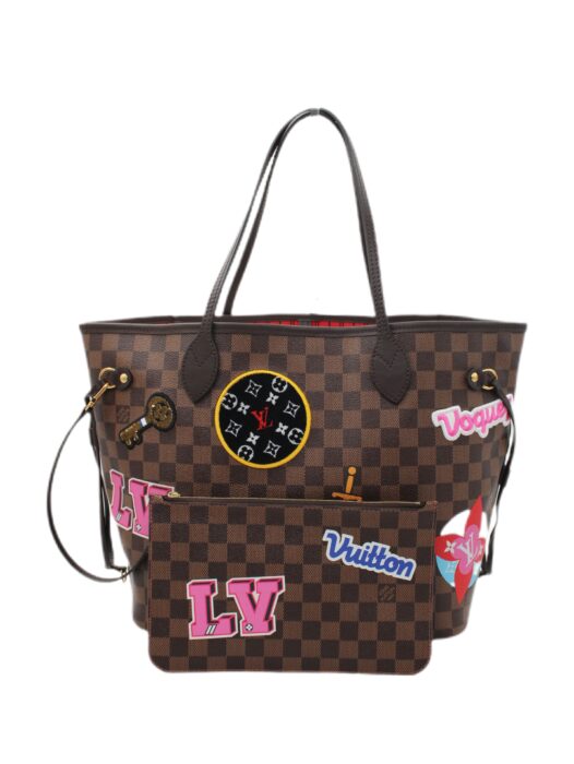 Privato: Borsa Louis Vuitton Neverfull con toppe edizione limitata