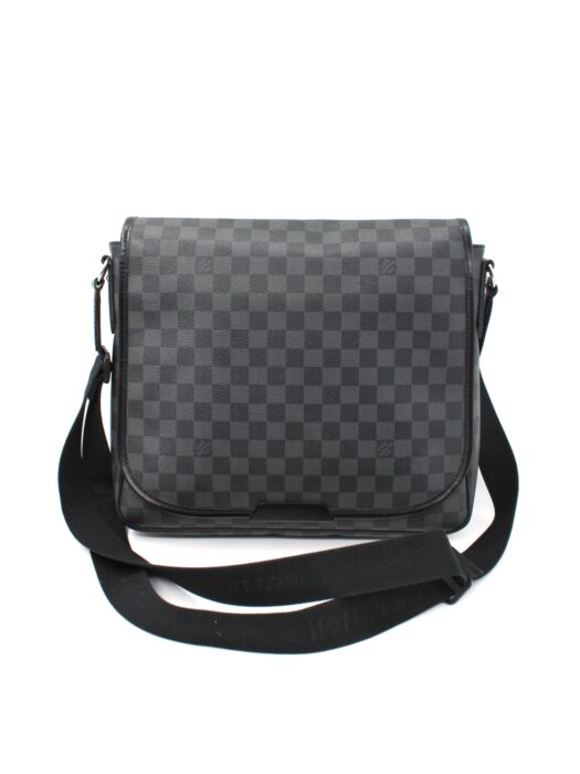 Privato: Tracolla Louis Vuitton Daniel in damier Graphite