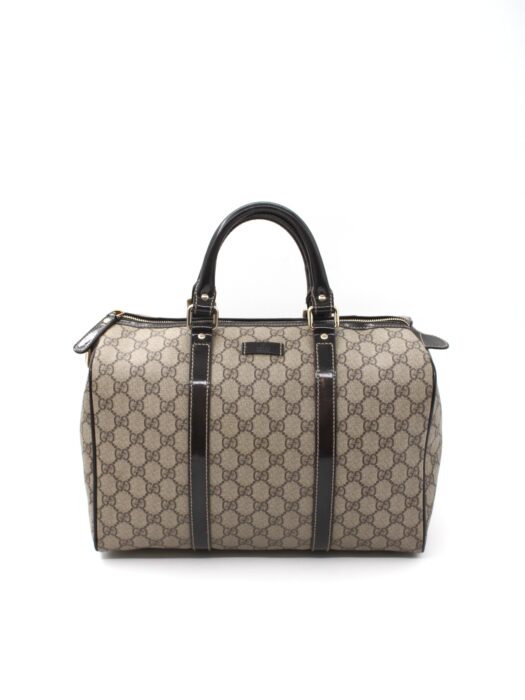 Bauletto Gucci Boston in pelle GG supreme