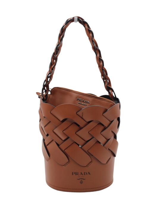 Privato: Borsa Prada Bucket in Pelle