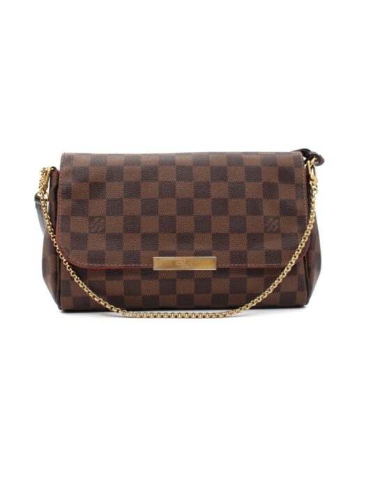 Privato: Tracolla Louis Vuitton Favorite MM in Damier Ebene