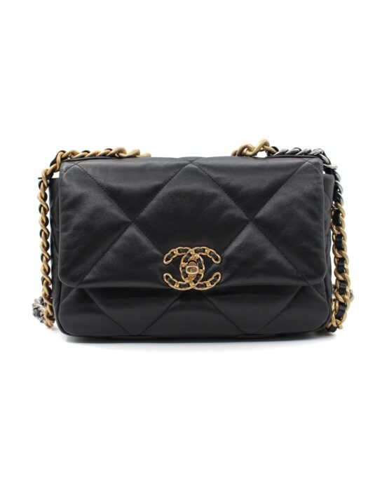 Privato: Borsa Chanel 19 small in Pelle Nera