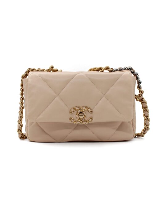 Privato: Borsa Chanel 19 in Pelle Beige