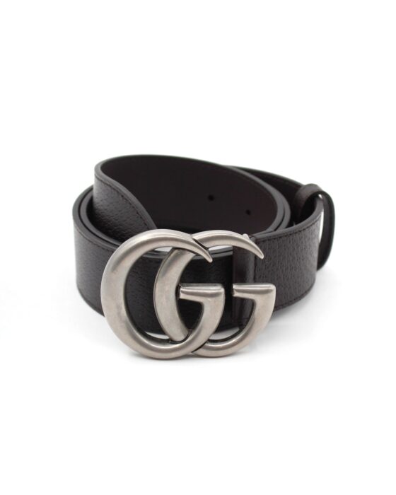 Privato: Cintura Gucci GG Marmont In Pelle Testa Di Moro