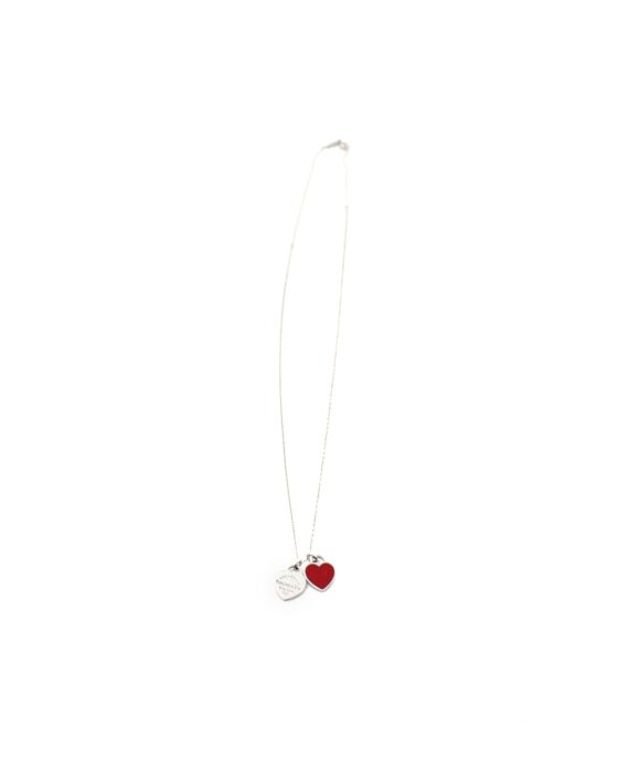 Privato: Collana Tiffany Con Pendente Double Heart tag