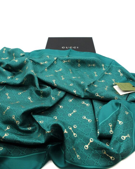 Privato: Foulard Gucci Horsebit Verde