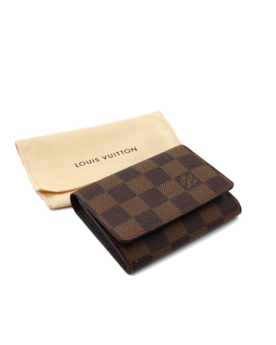 Privato: Portacarte Louis Vuitton In Damier Ebene