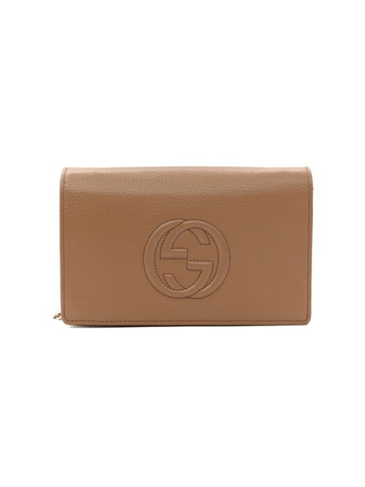 Privato: Tracolla Gucci Soho in Pelle Beige