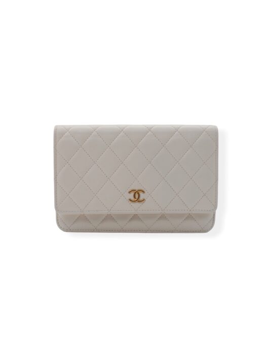 Tracolla Chanel Woc pelle Bianca
