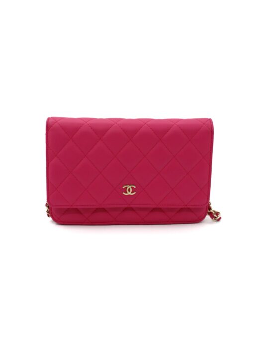Privato: Tracolla Chanel Woc in Pelle Fucsia