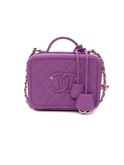 Privato: Borsa Chanel Medium CC Filigree Vanity Case