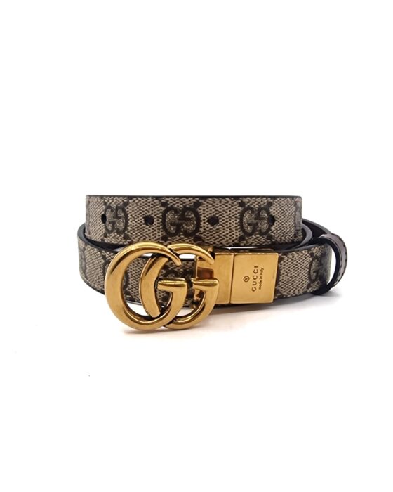 Privato: Cintura Gucci Marmont GG Reversibile