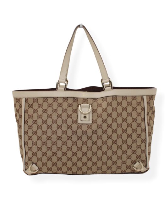 Privato: Shopper Gucci in tela GG e Pelle