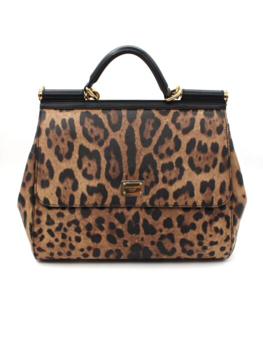 Borsa Dolce & Gabbana Miss Sicily in Crespo Leo Large