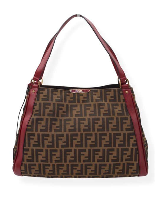 Borsa Fendi in Tela Zucca