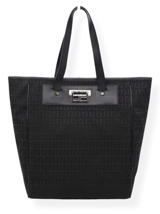Borsa Fendi in tela FF e Pelle