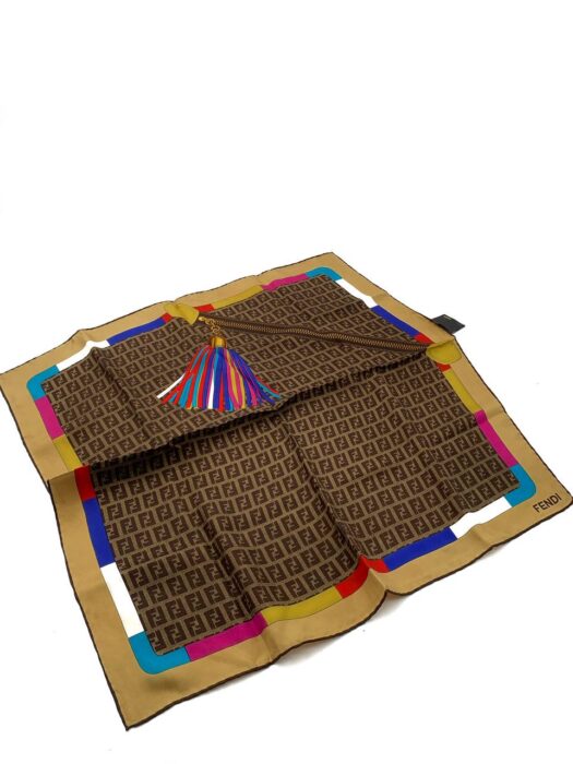 Foulard Fendi In seta FF