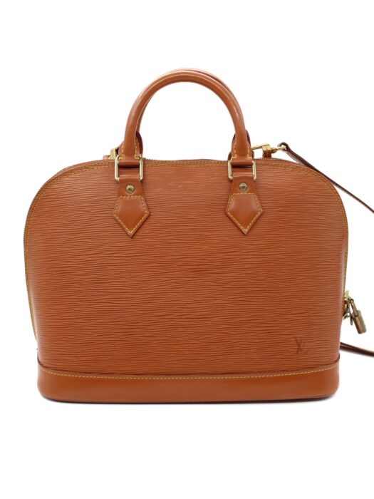 Borsa Louis Vuitton Alma in Epi Cuoio