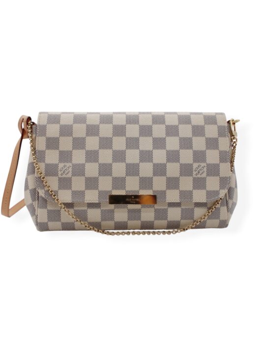 Borsa Louis Vuitton Favorite GM in Damier Azur