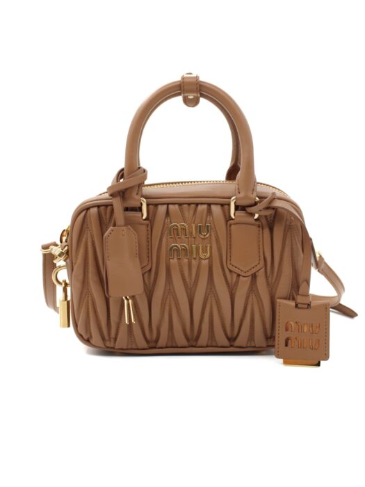 Borsa Miu Miu Arcadie in Nappa Matelassé small