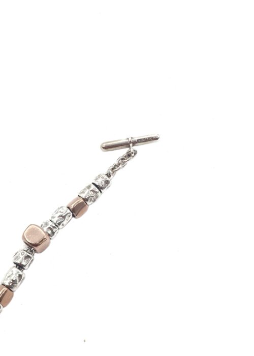 Bracciale DoDo Granelli e Dadi in Oro rosa