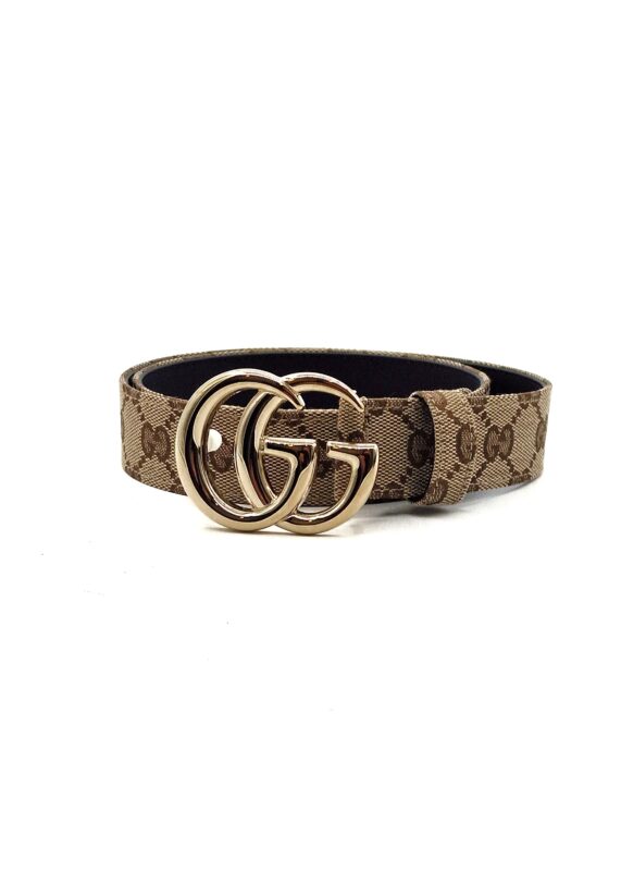 Cintura Gucci Marmont in tessuto Original GG