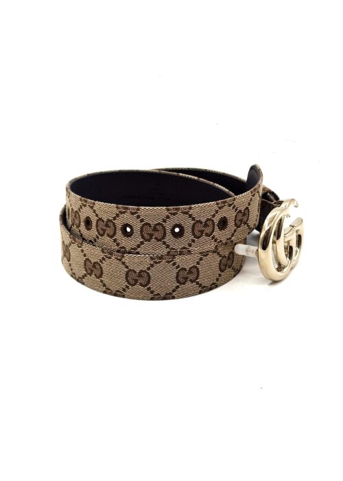 Cintura Gucci Marmont in tessuto Original GG