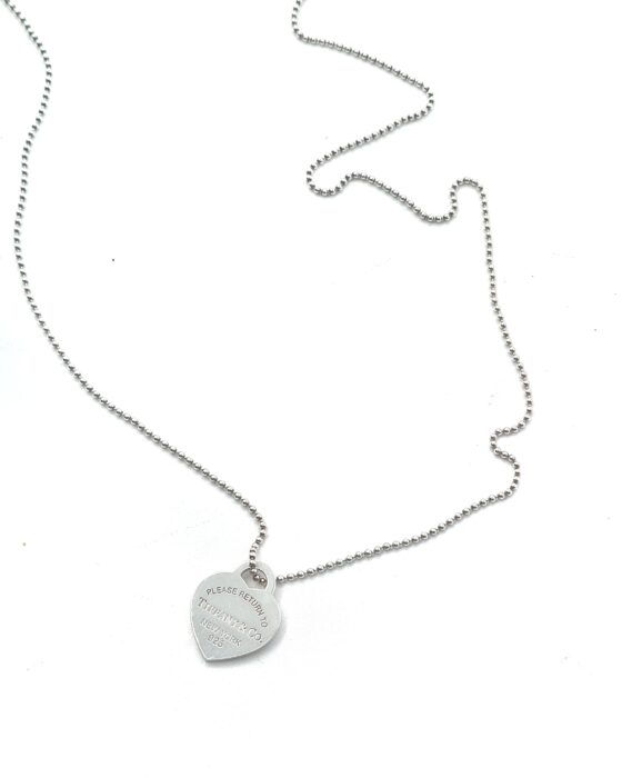 Collana Tiffany con ciondolo Heart Tag medio