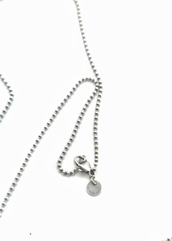 Collana Tiffany con ciondolo Heart Tag medio