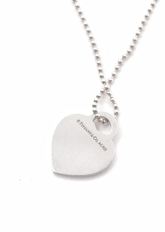 Collana Tiffany con ciondolo Heart Tag medio